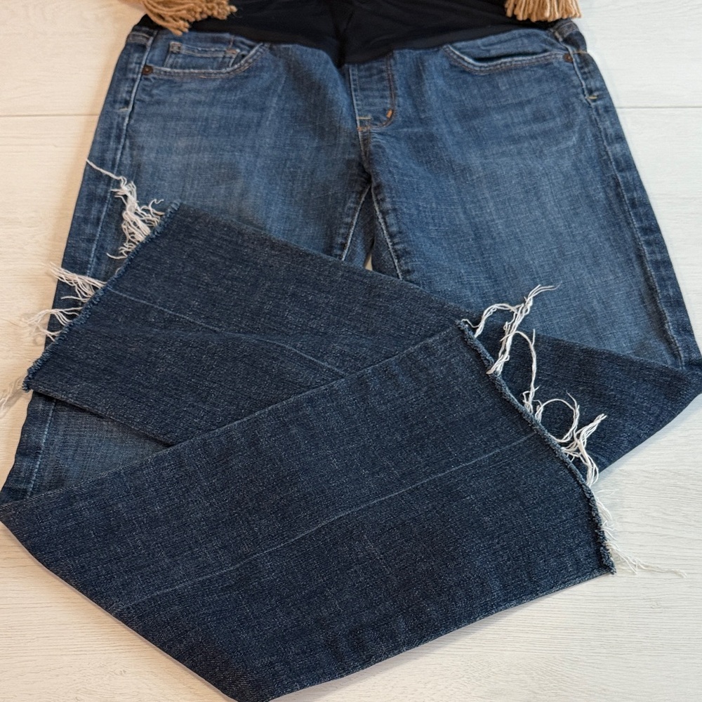 Maternity (COH) Citizens Of Humanity Blue Straight Leg Jeans - Picture 9 of 12